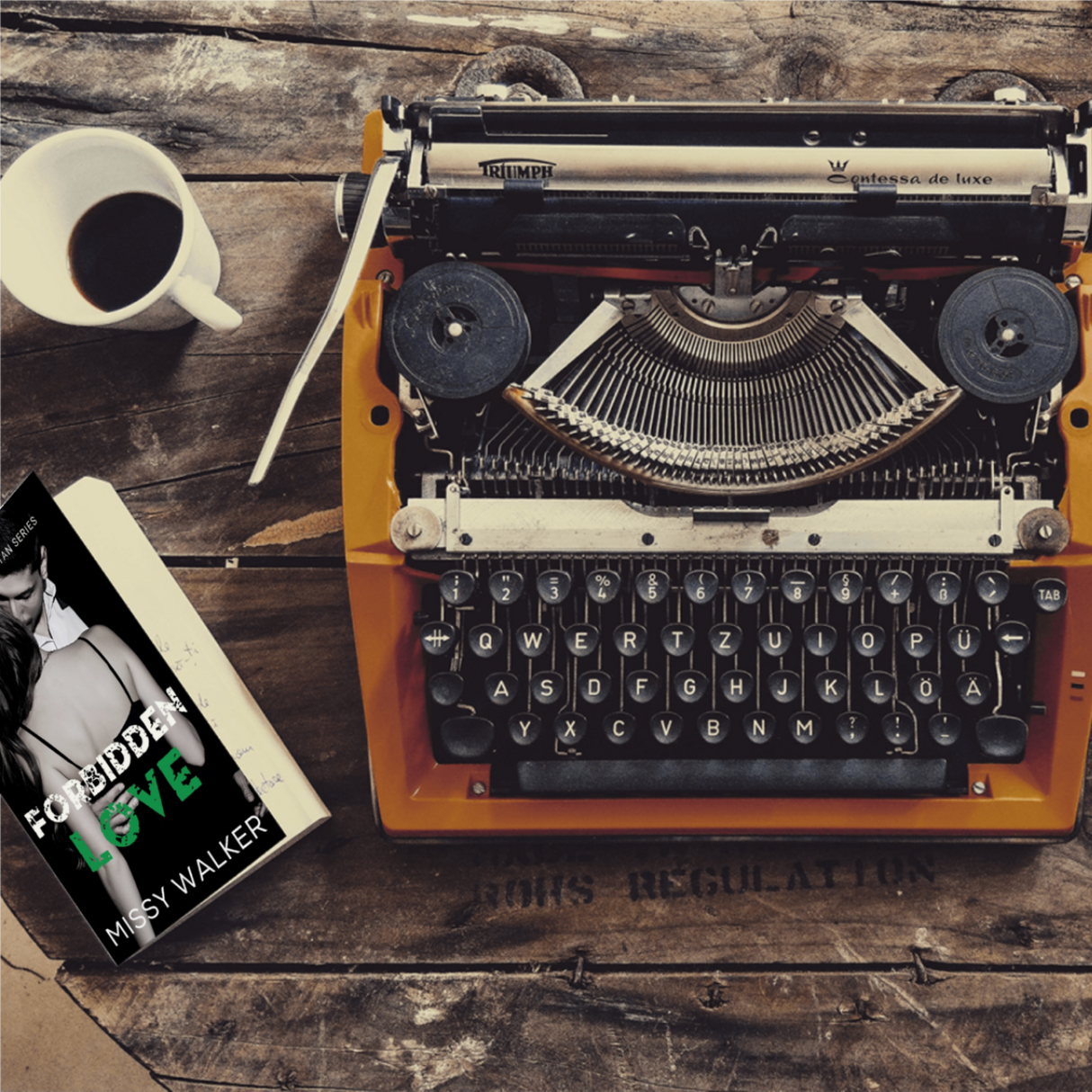 Forbidden Love - Discreet Foil Signed Paperback