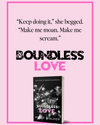 Boundless Love Paperback- PREORDER NOW for October 29