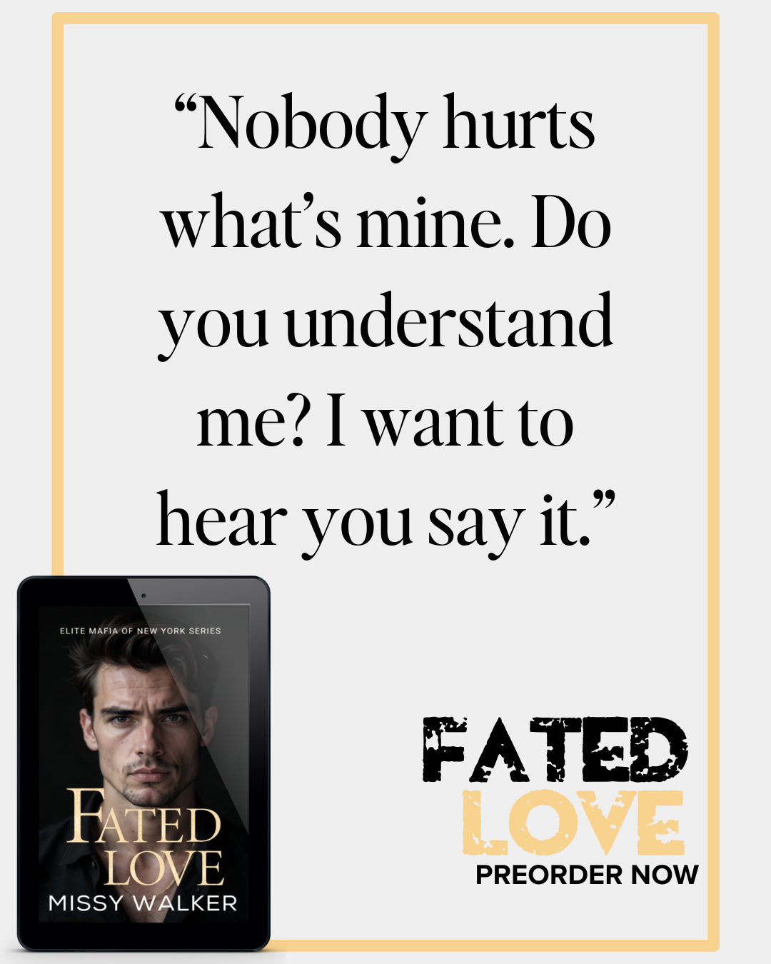 Fated Love - Elite Mafia of New York #4 Paperback
